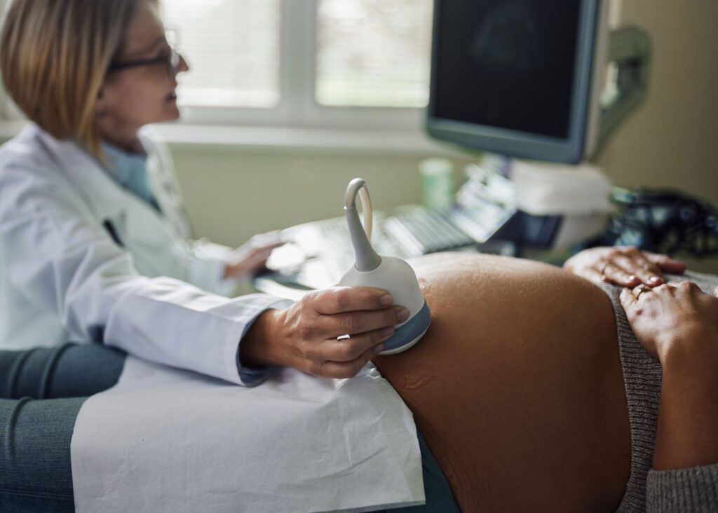 Ultrasounds for maternity care in Charlotte NC by Well Body and Birth